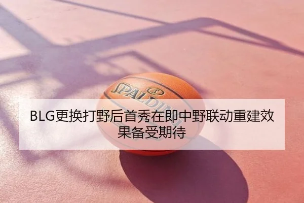 BLG更换打野后首秀在即中野联动重建效果备受期待